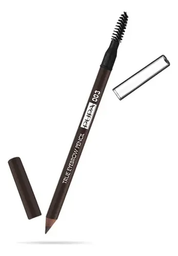 Lapiz Cejas Pupa True Eyebrow Pencil 03 Dark Brown Color Marrón oscuro