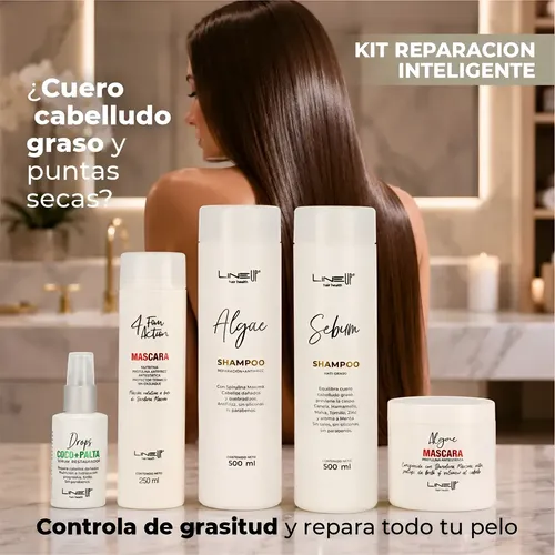 Rutina Reparación Total 5 Antifrizz Cabello Mixto Lineup