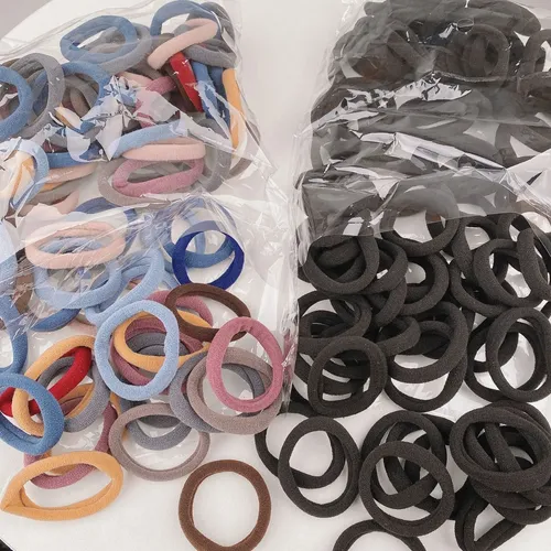 . 4cm Pulseras De Pelo Elásticas Sin Daño Bandas De Goma ..