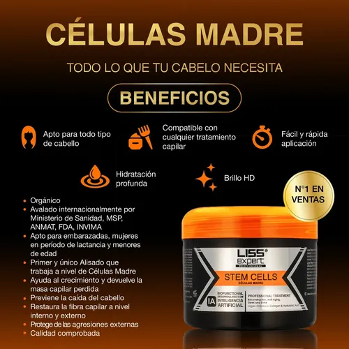 Alisado Células Madre Liss Expert Professional