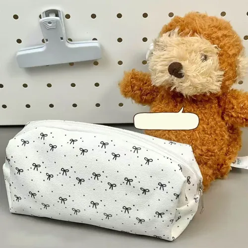Bolsa De Papelería Para Estudiantes, Resistente Y De Gran \& White