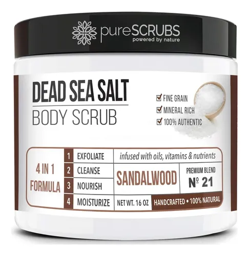 Exfoliante Corporal Purescrubs Sal Mar Muerto 473ml Aroma