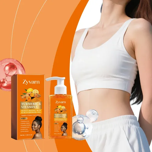 Gel Exfoliante Con Cúrcuma Y Vitamina C Corporal