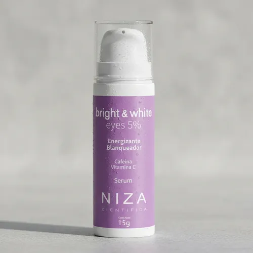 Contorno De Ojos Blanqueador Niza Bright & White Eyes 5% 15g Todo Tipo De Piel Día/noche