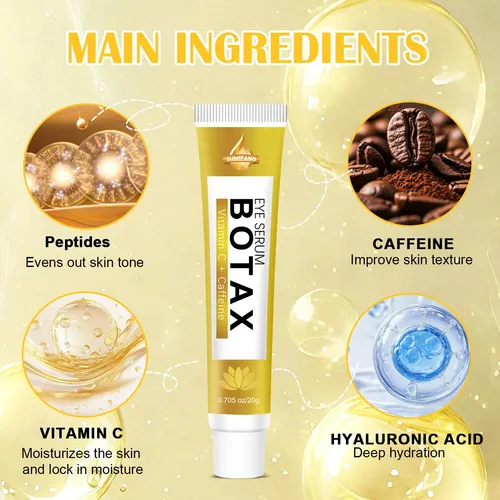Sérum Contorno De Ojos Botax | Vitamina C + Cafeína 20g