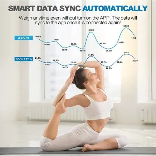 Balanza Inteligente Bluetooth Digital Composicion Corporal
