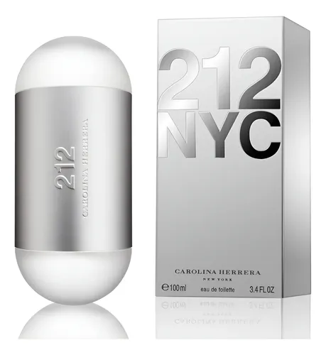 Perfume Importado Mujer Carolina Herrera 212 Nyc Edt X100 Ml