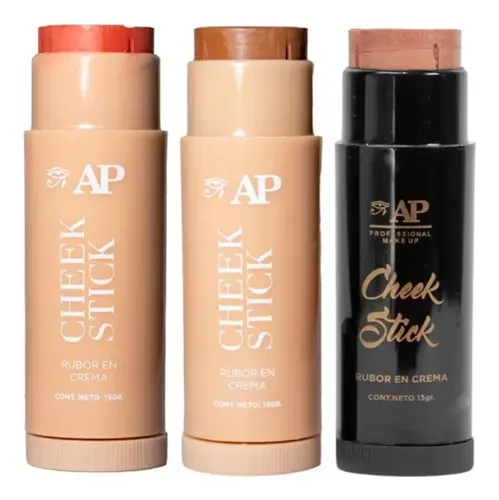 Ap Rubor Sweet Salmon+ Contorno Deep Brown+ Radiance