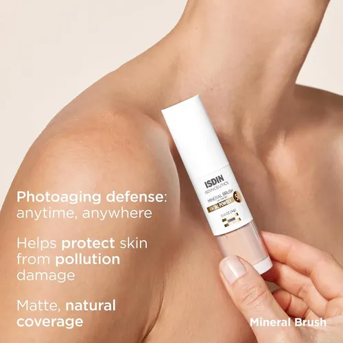 Polvo En Pincel Mineral Isdin 15g Protección Uv Para Piel