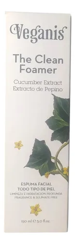 Veganis- Espuma Facial Todo Tipo De Piel Con Extr. De Pepino