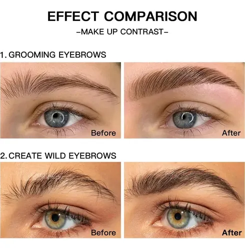 Gel Para Cejas Ushas Transparente A Prueba De Agua 5.46cm