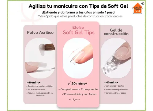 Kit Uña Esculpida Soft Gel Esmaltado Ojo Gato Semipermanente