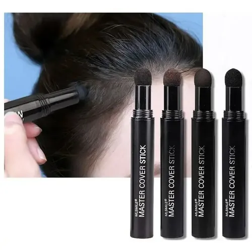 Lápiz Para Raíces Canas Y Cejas Original Temporal Cabello!