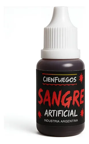 Sangre Falsa Artificial Maquillaje Halloween Cienfuegos