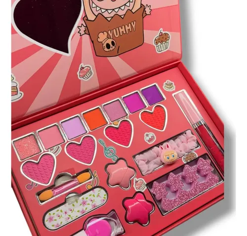 Paleta O Kit De Maquillaje Labubu Spa Para Niña