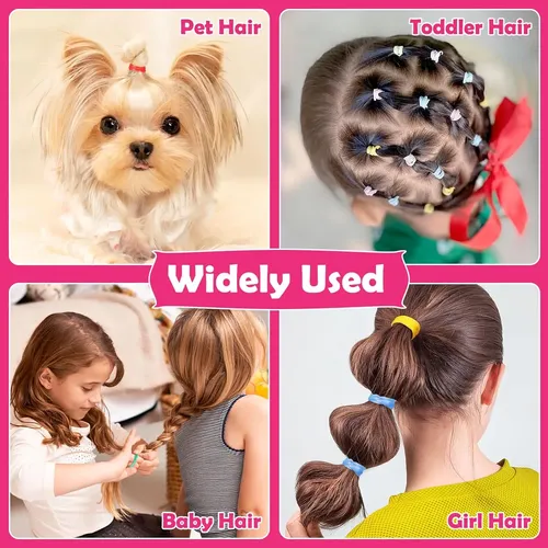 Cintas De Pelo Coloridas Para Niñas, 28 Colores Y 6 Rd