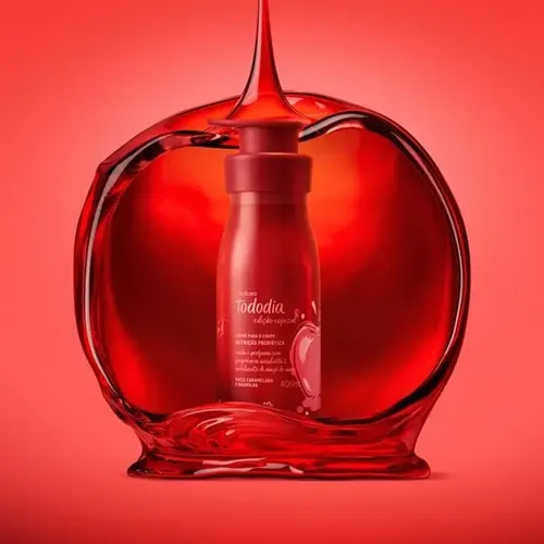 Crema para el cuerpo nutrición prebiótica | Manzana caramelizada y vainilla 400 ml