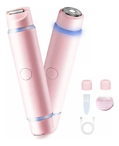 Recortadora Eléctrica Para Bikini 2 En 1 Con Luz Le W.g