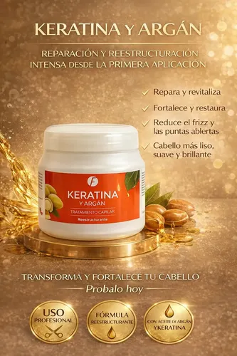 Baño De Crema Botox + Keratina + Coco + Acido 240g X 12uni