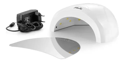Cabina Uv Led Manicuria Profesional Esculpida Gelificada Uña Color Blanco