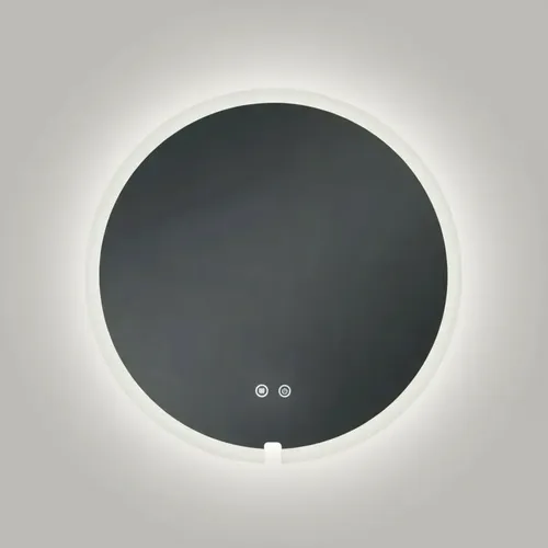 Espejo Circular Con 3 Tipos De Luces Led Baño Deco X 60cm