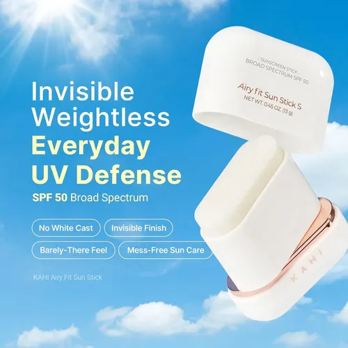 Protector Solar Facial Stick Spf 50+ Airy Fit Kahi