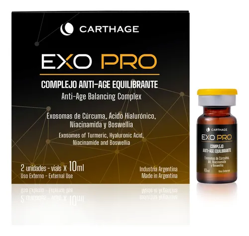 Carthage Exo Pro Anti Age Exosomas Hialuronico Niacinamida.