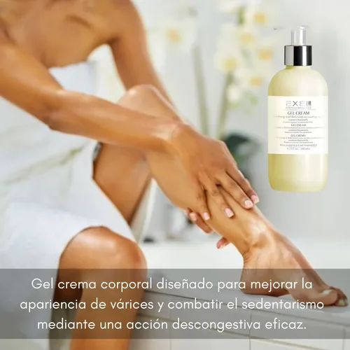 Gel Crema Relajante Descongestiva Piernas Cansadas Exel 240m