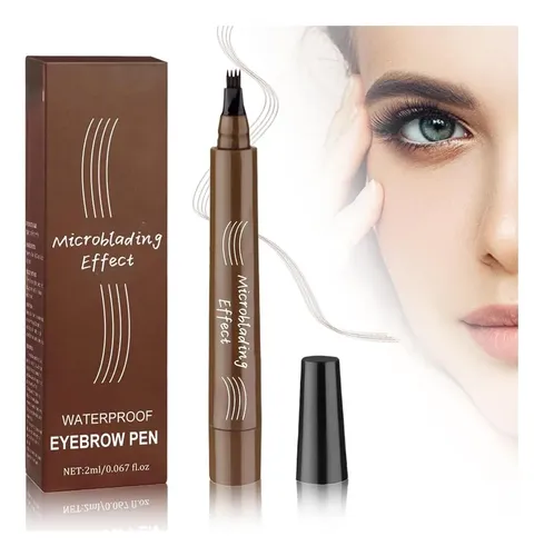 Lápiz Microblading 4d Impermeable Light Brown