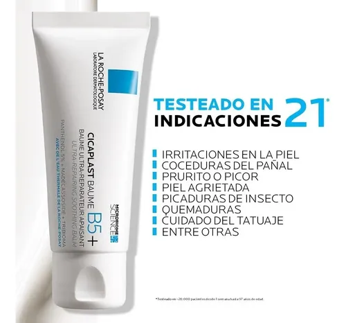Crema La Roche-posay Cicaplast Baume B5+ La Roche-Posay día/noche de 40mL