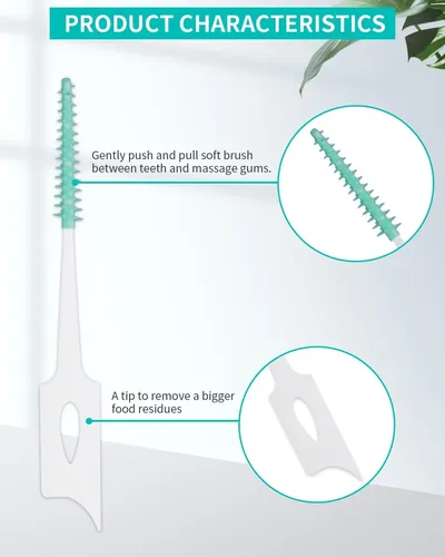 Palillo Natal Soft Flow De 200 Piezas, Púa Con Funda, Cepill