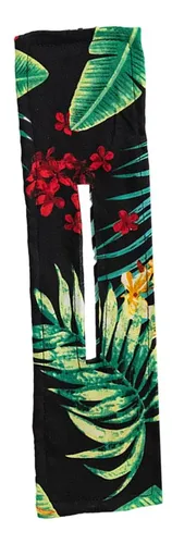 Deft Bun Fashion Hair Bands Mujer Hoja De Árbol Negro