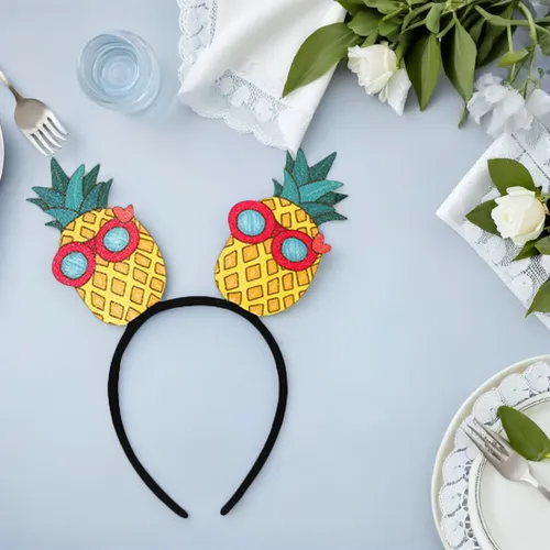 5 Piezas De Aros Hawaianos For El Pelo, Diadema Decorativa