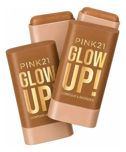 Pink 21 Glow Up Barra Contorno & Bronzer C1