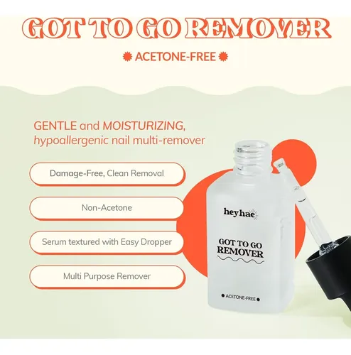 Got To Go Remover Heyhae – Removedor De Gel Para Uñas 150g