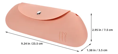 Bolsa De Silicona Para Brochas De Maquillaje, 2 Unidades, Bo