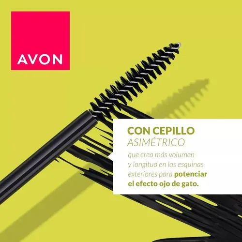 Avon Color Trend Panther Power Máscara Negra
