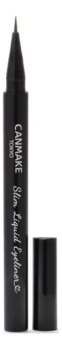 Delineador Líquido Slim Canmake 01 Black