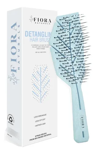 Cepillo Desenredante De Cabello Fiora Naturals 100% Ecológic