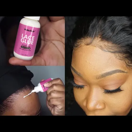 Kit De Pegamento Para Pelucas De Encaje Dolahair, Encaje Fro