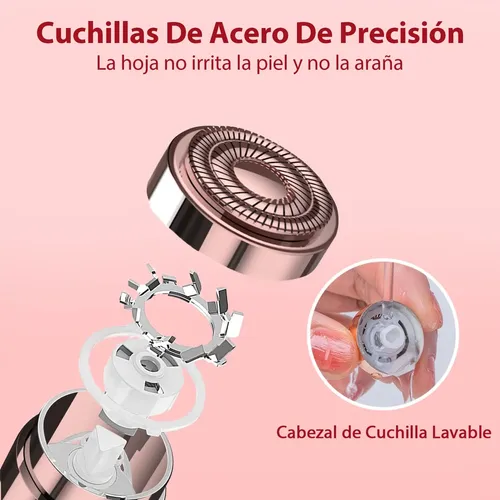 Jj 2026 Depiladora Facial Tubo Recortadora Cejas