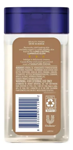 Vaseline Cocoa Radiant Body Oil 50ml Tamaño Viaje Manteca De