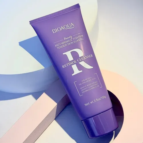Limpiador Facial Retinol Bioaqua Anti-arrugas 100g Jabon Gel