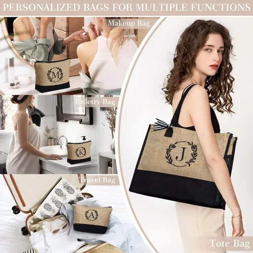 Bolsa De Mano Con Bolsa De Maquillaje Yoolife, 43 X 34 X 17