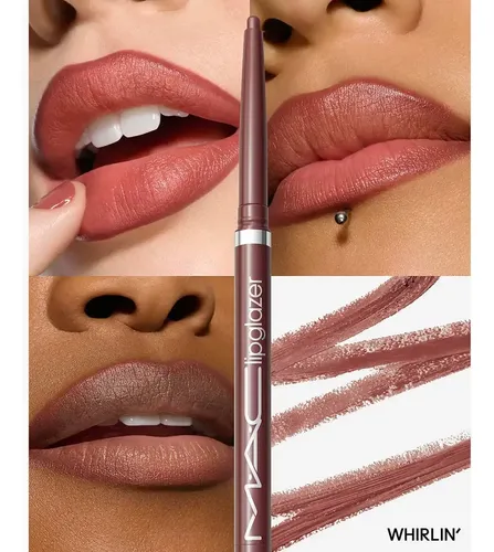 Delineador De Labios Mac Lipglazer Glossy Liner Color Whirlin