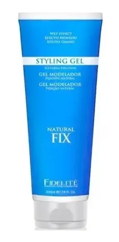 Gel Fidelite Fijacion Natural Peinados Duradero Pomo 230 Gr