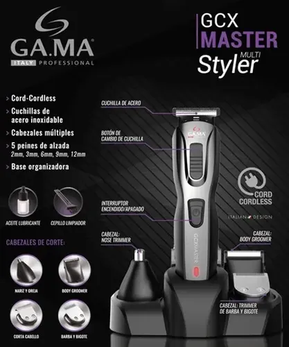 Gama Afeitadora Electrica Cortadora Pelos Depiladora Cuerpo Unisex Hombre Mujer Garantia Oficial Piernas Espalda Pecho