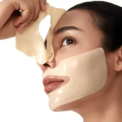 Mascarilla Facial Colágeno Y Ceramidas Arroz 70% Glow 38 Ml