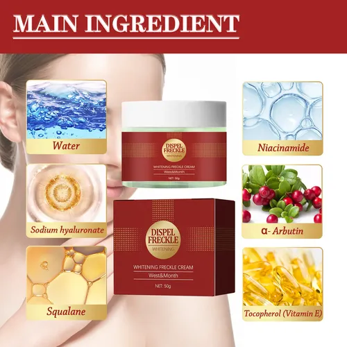 La Crema Blanqueadora Y Disolvente De Manchas West&month Rep Todo Tipo De Piel Día/noche