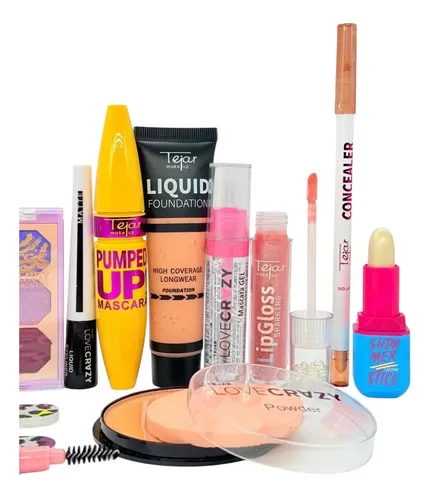 Combo Surtido De Maquillaje Tejar